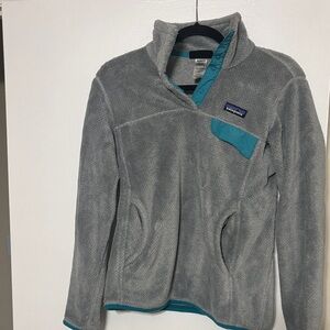 Patagonia Women's Light Gray Teddy Jacket